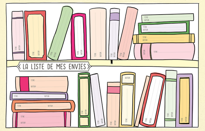 Bibliothérapie - le journal de mes livres: Un carnet à compléter