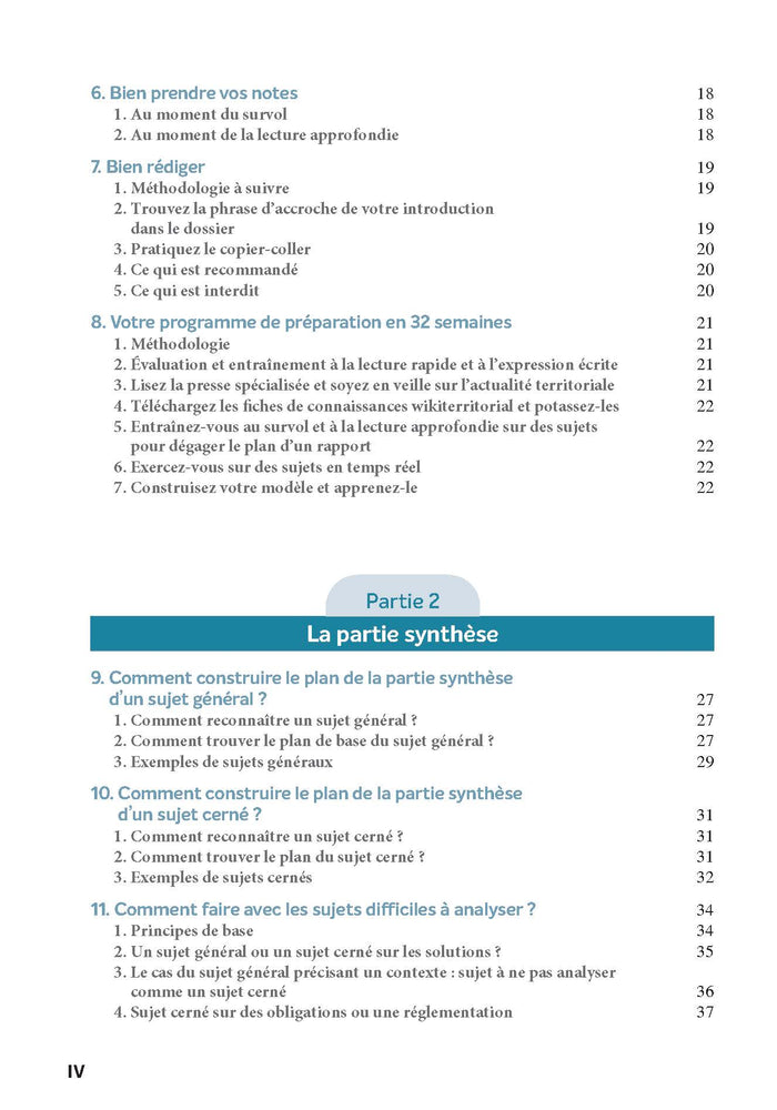 La note et le rapport en pratique