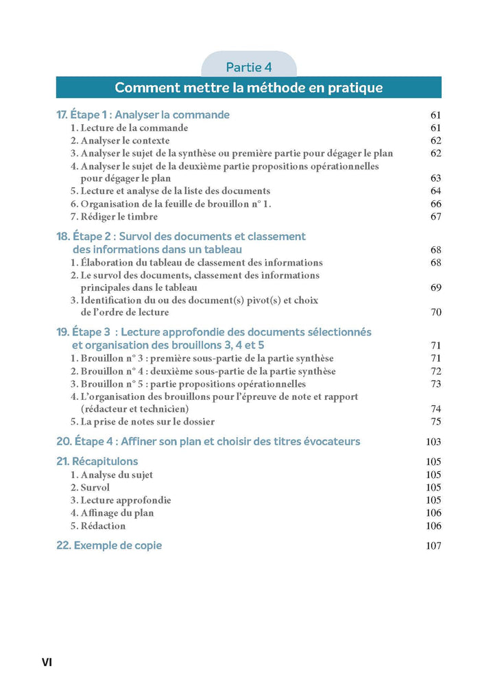 La note et le rapport en pratique
