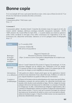 La note et le rapport en pratique