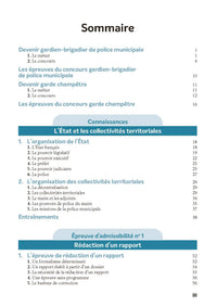Concours Gardien-brigadier de police municipale - Garde champêtre Tout-en-un - 2025-2026
