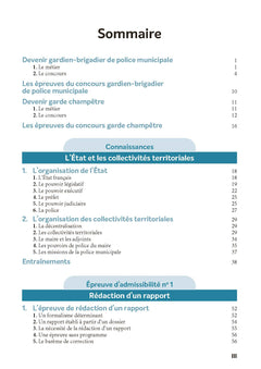 Concours Gardien-brigadier de police municipale - Garde champêtre Tout-en-un - 2025-2026