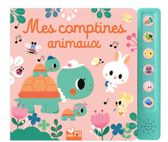 Mes comptines animaux - livre sonore avec boitier
