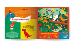 Mon coffret découverte dinosaures - coffret lampe