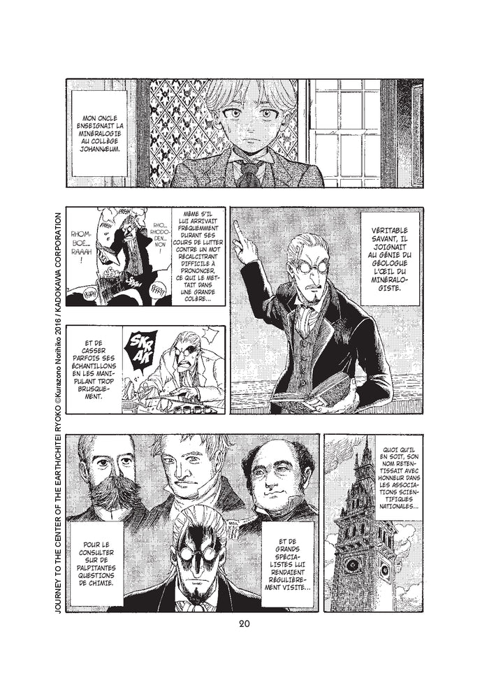 Voyage au centre de la Terre T01