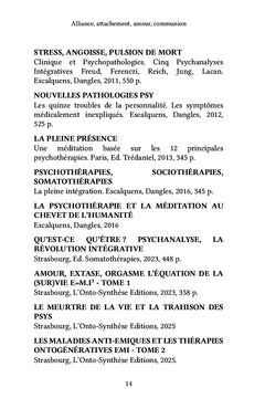 Alliance, attachement, amour, communion