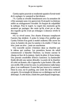 Ne pas me regretter