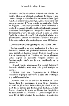 La Légende des reliques de Lazare