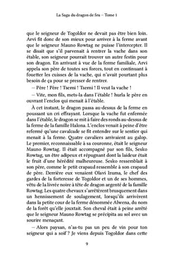 La Saga du dragon de feu - Tome 1