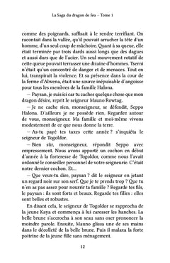 La Saga du dragon de feu - Tome 1
