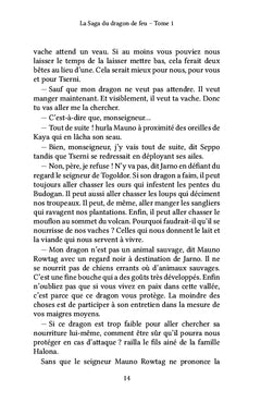 La Saga du dragon de feu - Tome 1