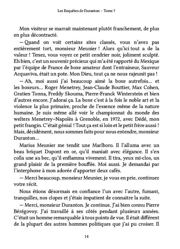 Les enquêtes de Duranton - Tome 7