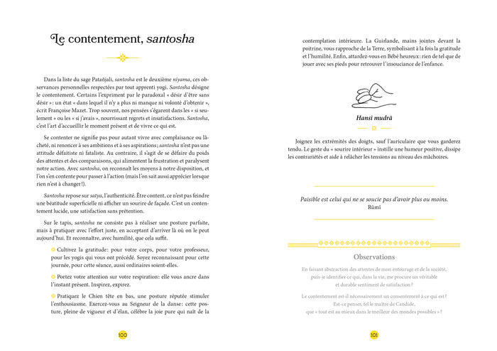 Yoga - Recueil de séances