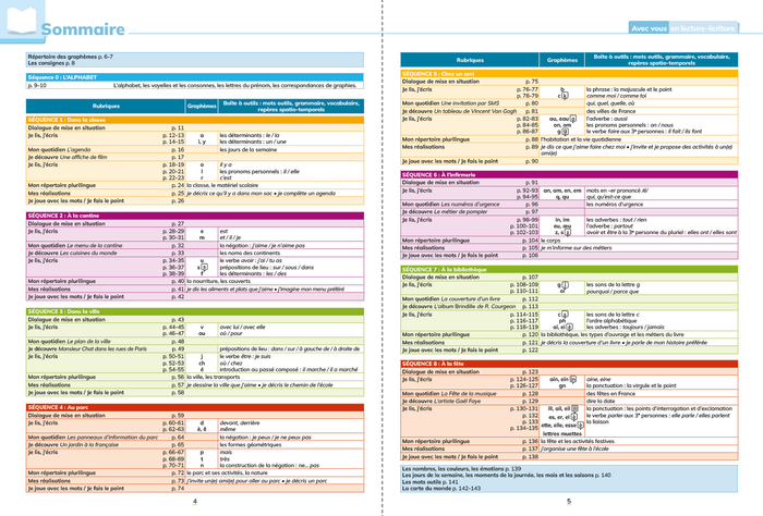 Avec vous... en lecture-écriture - Cahier