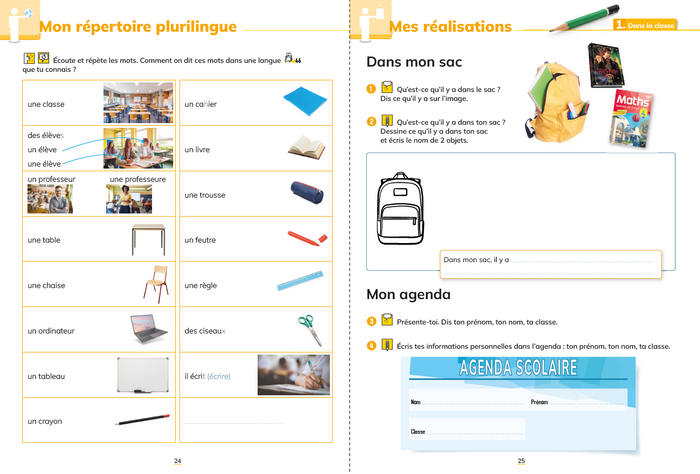 Avec vous... en lecture-écriture - Cahier