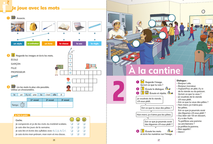 Avec vous... en lecture-écriture - Cahier