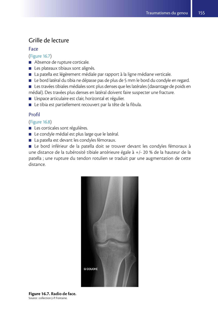 Guide de traumatologie en médecine d'urgence