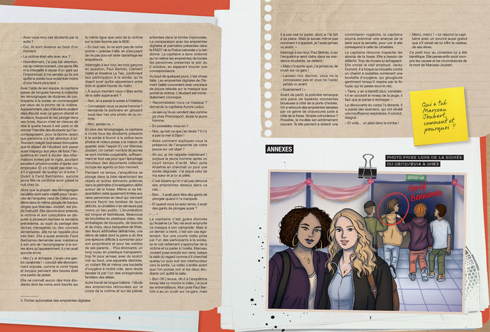 Cahier de vacances - Enquêtes Criminelles