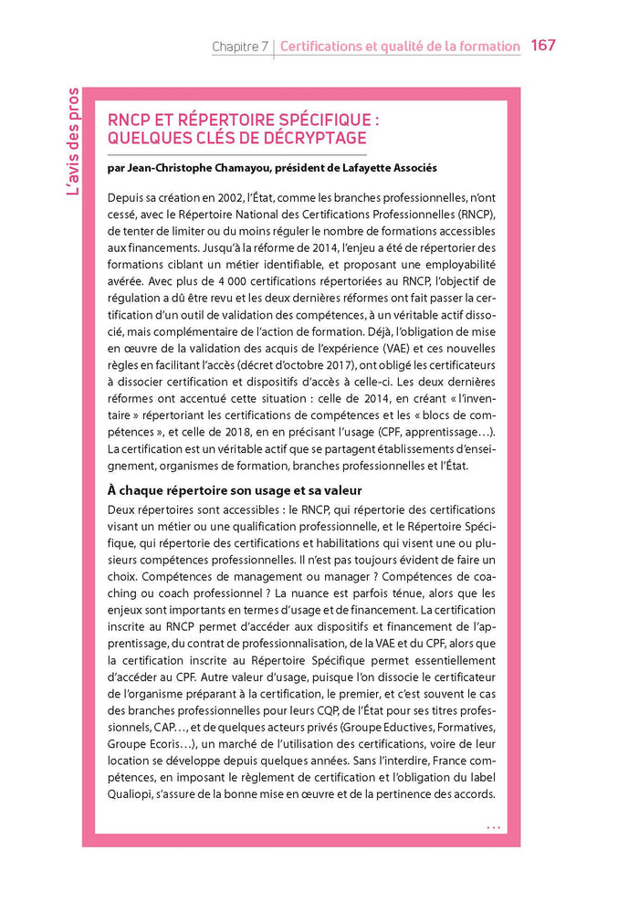 Le Grand Livre de la Formation