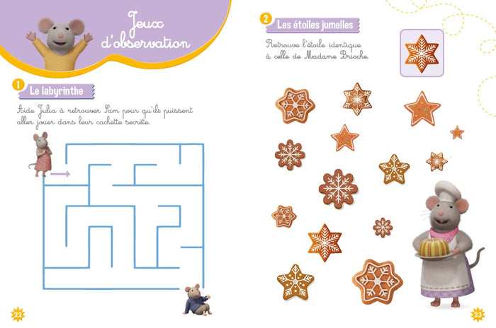 Mon grand cahier d'éveil - Sam et Julia - 4-5 ans