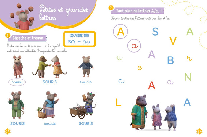 Mon grand cahier d'éveil - Sam et Julia - 4-5 ans