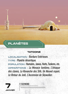 Calendrier Star Wars en 365 jours - Année à Bloc