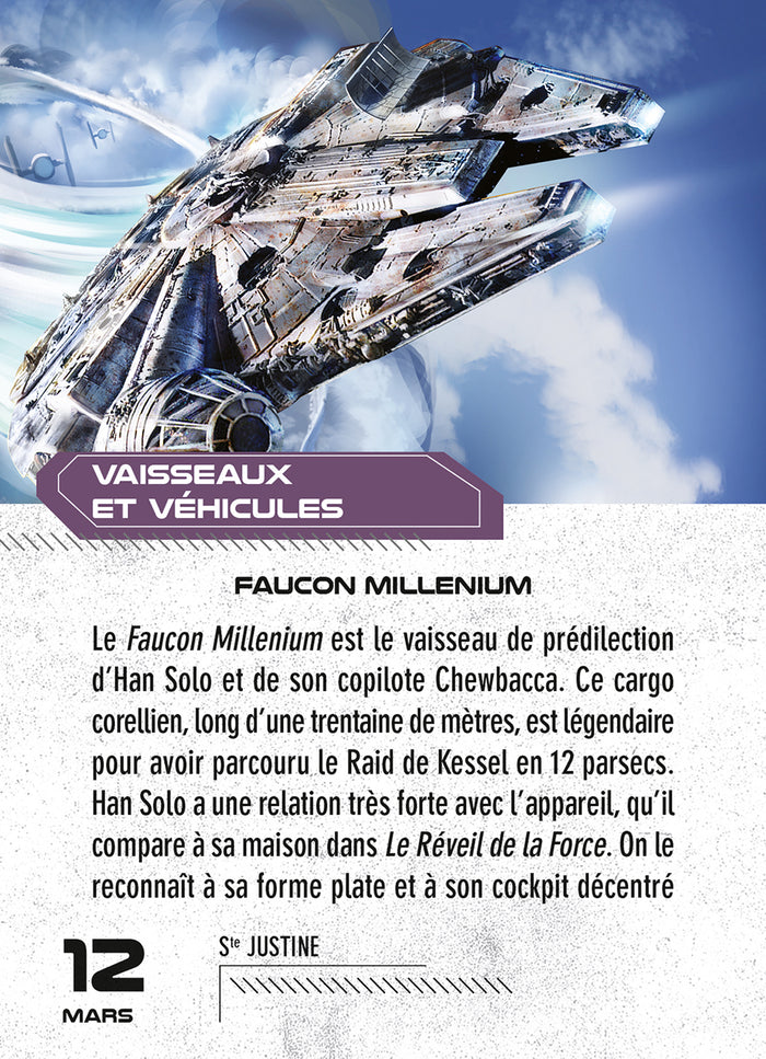 Calendrier Star Wars en 365 jours - Année à Bloc