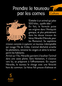 Calendrier Mythes et Mythologie en 365 jours - L'Année à Bloc