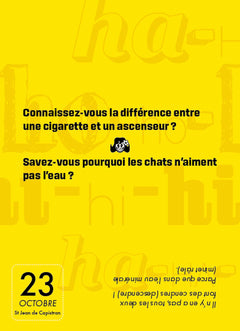 Calendrier Blagues de m*rde ! en 365 jours - L'Année à Bloc