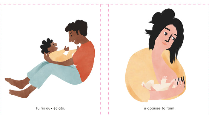 Les livres doux Babille - Dans mes bras