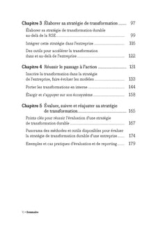 Réussir sa transformation durable