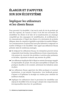 Réussir sa transformation durable