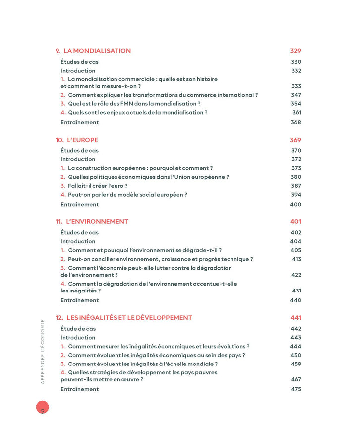 Apprendre l'économie - 2e édition