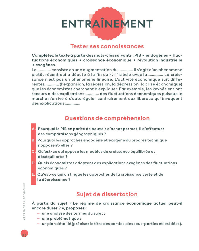 Apprendre l'économie - 2e édition