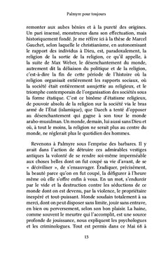 Palmyre pour toujours