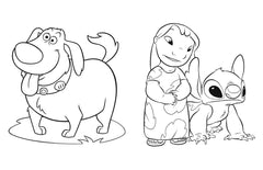 STITCH - Mes colos + autocollants - Disney