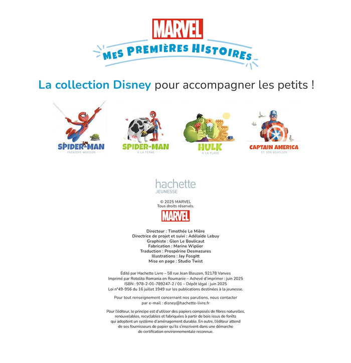 Mes premières histoires - Captain America et son bouclier