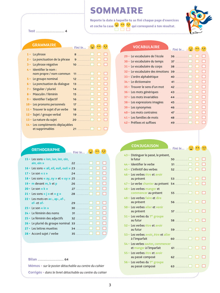 Français CE1 - Cahier de soutien nouveau programme
