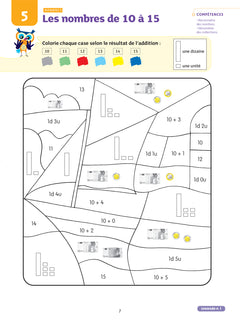 Coloriages CP - Cahier de soutien nouveau programme