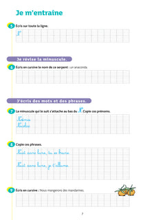 Ecriture CE1 - Cahier de soutien nouveau programme
