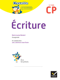 Ecriture CP - Cahier de soutien nouveau programme