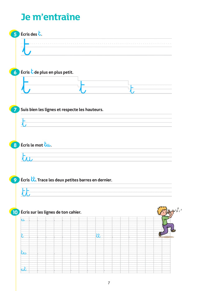 Ecriture CP - Cahier de soutien nouveau programme