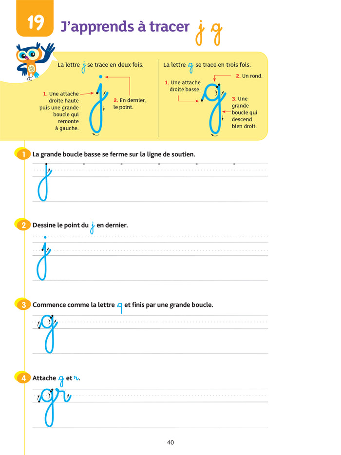 Ecriture CP - Cahier de soutien nouveau programme