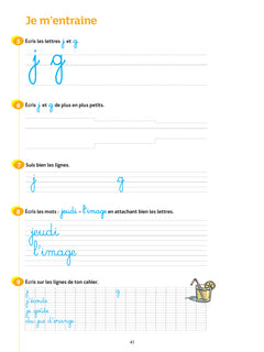 Ecriture CP - Cahier de soutien nouveau programme
