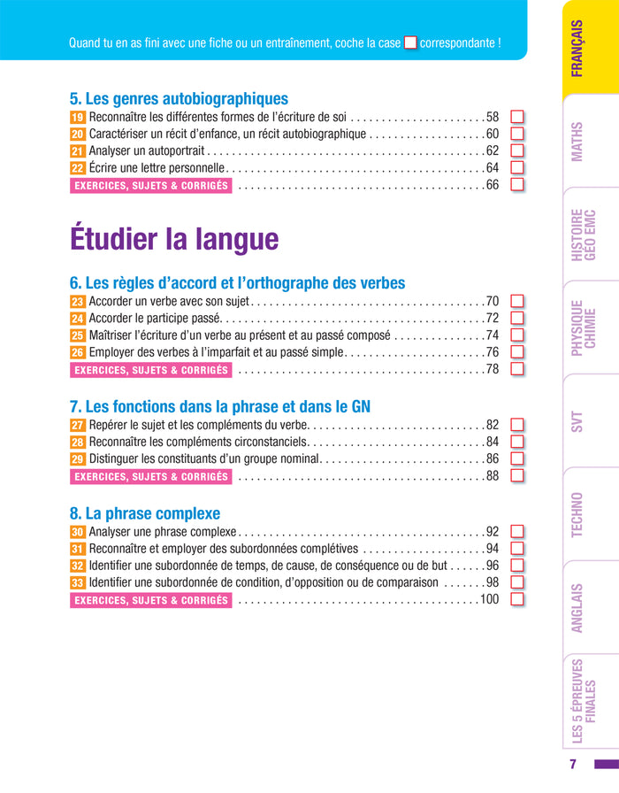 Prépabrevet - Tout le nouveau brevet 2026 - 3e (toutes les matières)