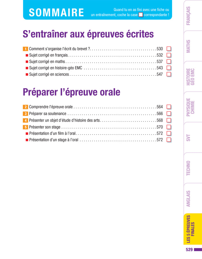 Prépabrevet - Tout le nouveau brevet 2026 - 3e (toutes les matières)