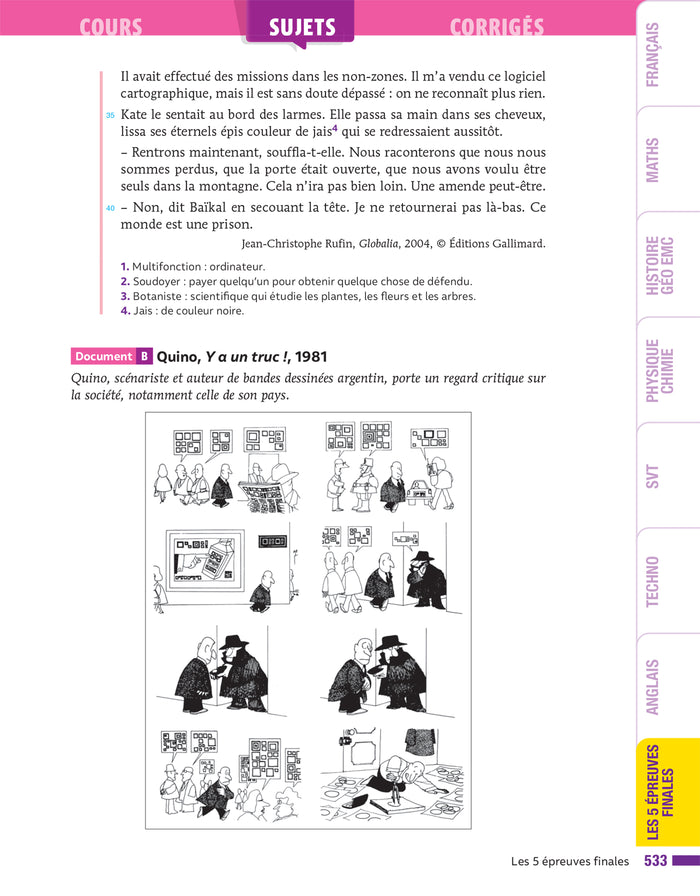 Prépabrevet - Tout le nouveau brevet 2026 - 3e (toutes les matières)