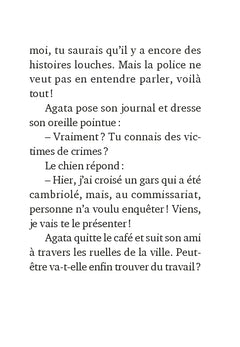 Agata mène l'enquête, Tome 01