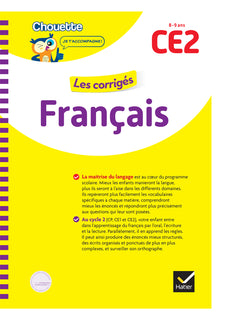 Français CE2 - Cahier de soutien nouveau programme