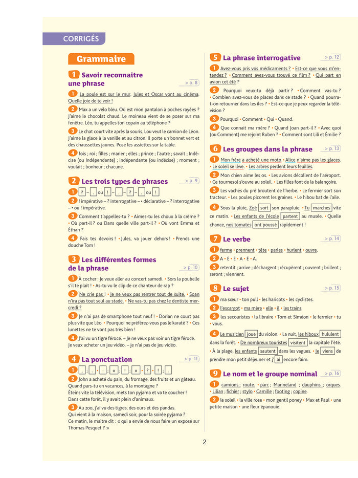 Français CE2 - Cahier de soutien nouveau programme